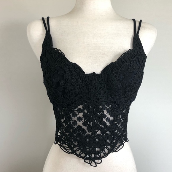 Ritmo di Perla Tops - Vintage 90’s Italian Designer Ribbon crop top